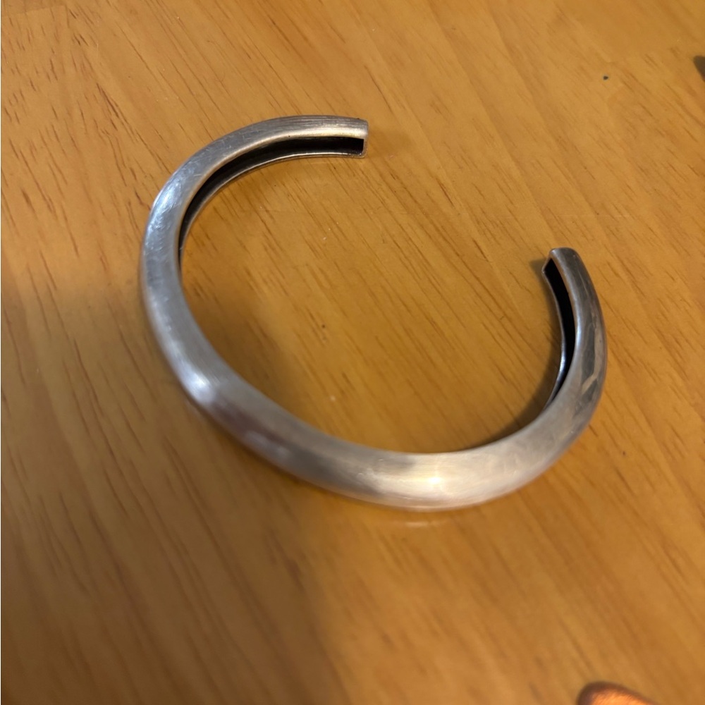 Silver Men's Cuff Bracelet